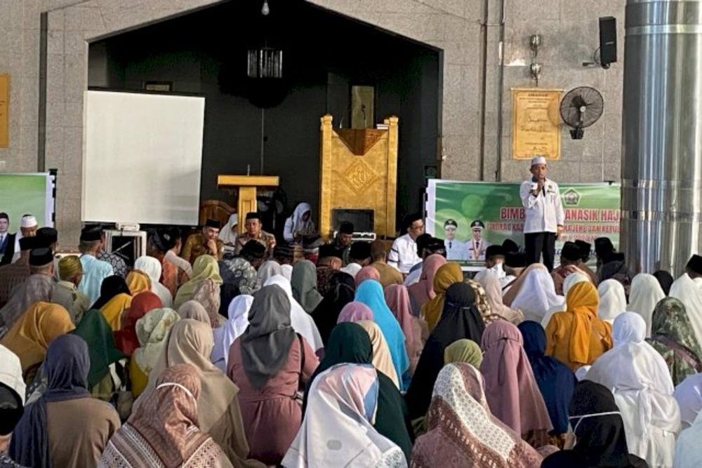 326 JCH Pangkep Ikuti Manasik Haji, Gelombang Pertama Berangkat 16 Mei